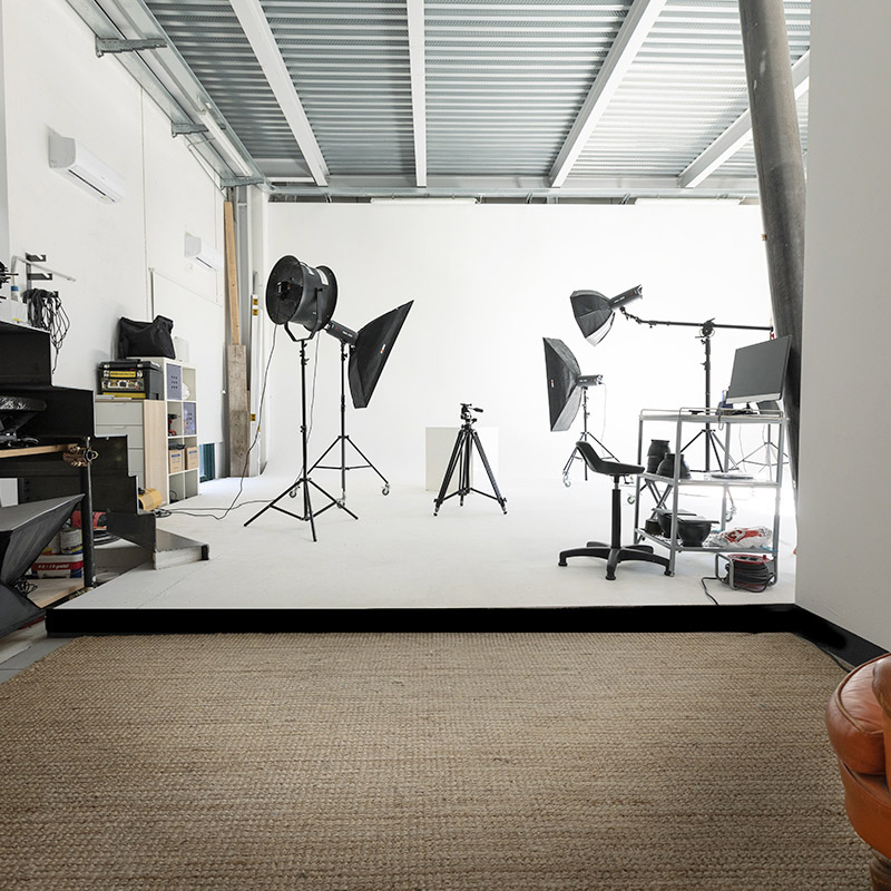 Produzione fotografica e video durante uno shooting SPOT