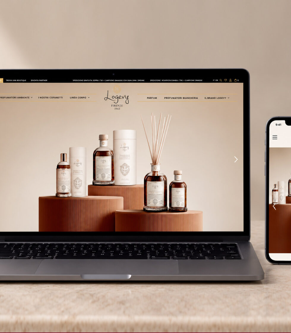 Sito web responsive e interfaccia digitale sviluppati da SPOT