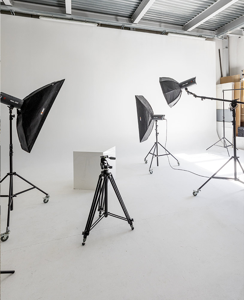 sala di posa fotografica