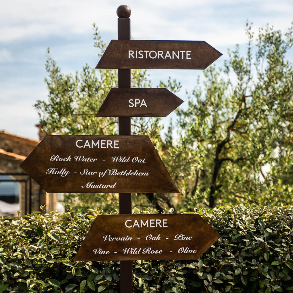 segnaletica per resort